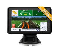 5 Inch sat navs, GPS Navigator for Car, Truck, RV, 2025 UK Maps, with Traffic information, Real-Time Voice Directions, Speed Camera Alerts, and Lane Guidance Assist