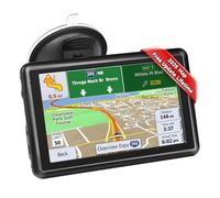 5 Inch sat navs, Touch Screen GPS Navigator for Car, Truck, RV, 2025 UK Maps, with Traffic information, Real-Time Voice Directions, Speed Camera Alerts, Lane Guidance Assist