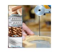 5 Inch Scroll Saw Blades, 45PCS Pin End Scroll Replacement, High Carbon Steel Coping Saw Blade for Wood Metal Plastic