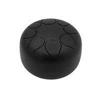 5-inch Steel Tongue Drum Mini 8-Tone G-Tuned Hand Drum with Drumsticks, Percussion Instrument (Color : E)