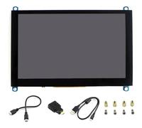 5 inch TFT LCD Display 800x480 Capacitive Touch Screen Monitor H HDMI Module for Raspberry Pi/Jetson Nano/BB Black/Banana Pi/PC Windows 10/8.1/8/7 Support Microsoft XBOX360/Nintendo Switch
