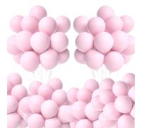 5 inch Tiny Pink Balloons Macaron Pastel Latex Mini Balloons,100Pcs Small BalloonsDecorations Easter Party,Balloon Helium Balloon for Wedding Engagement Princess Shower Easter Carnival Decor