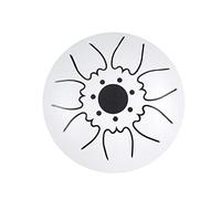 5 Inch Tongue Drum Mini 7-Tone Steel Tongue Drum with Drumstick Mallet Bag Portable Percussion Instrument (Color : E)