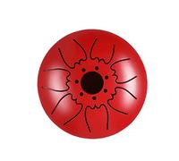 5 Inch Tongue Drum Mini 7-Tone Steel Tongue Drum with Drumstick Mallet Bag Portable Percussion Instrument (Color : C)