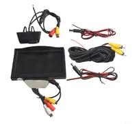 5 Inch with Reverse Camera for Mk7, IP69 Waterproof Rear View System with For CCD Sensor, 720 * 540 Resolution and 500TV Lines for Enhanced Driving Safety(Type 2)