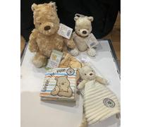 5 items official Winnie The Pooh Soft Plush Toys genuine less than 1/2 price