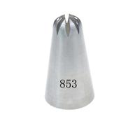 5 itemsLarge Icing Tips Cake Decorating Rose Snow Top Cream Piping Tip, for Cupcakes Swirl Pastry Cookie Baking Tool Icing Bags