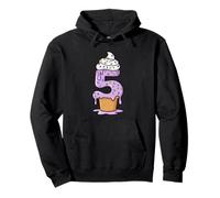 #5 Jersey Uniform Drip Teen Slang Meme, Five Fifth 5th Pullover Hoodie