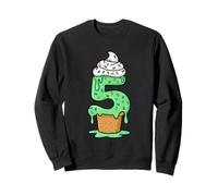 #5 Jersey Uniform Drip Teen Slang Meme, Five Fifth 5th Sweatshirt