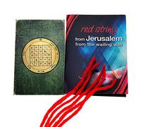 5 Kabbalah Red String Bracelets blessed in Jerusalem with King Solomon Livelihood Seal Seal Amulet
