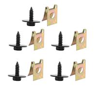 5 Kit For BMW E21 E28 E39 E60 E87 E88 F20 E90 E92 F10 F31 F35 U Nut Hex Screw Speed Fastener Undertray Sheet Metal Clip Fixing