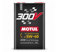 Motul 300V Competition 5W-40 Ester Core Racing Car Engine Oil - 5 Litres 5L