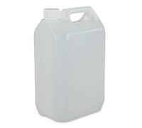 5 L LITRE 1 GALLON HDPE PLASTIC JERRY CAN BOTTLE CONTAINERS WITH TAMPER CAPS PACK OF 1 2 12 24 (1 x 5L bottle)