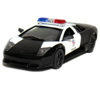 5 Lamborghini Murcielago LP640-4 Police1:36 Scale (Black/White)"