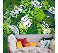 5 Large Leaf Stencils - 12 x 16 Inch, Reusable Palm & Fern Leaf Stencils for Painting on Walls, Furniture, Canvas, Wood, Home Wall Decor, DIY Art Crafts