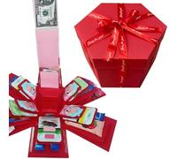 5-Layer Creative Explosion Gift Box, Snack Explosion Box, Gift Wrap Bo-x,Creating a 5-layer Of Various Gifts by Yourself. An Ideal,Mysterious Self-made Gifts for Birthday, Christmas And Anniversaries