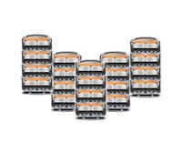 5-Layer Men's Razor, Compatible for Fusion Pro, Power Shaving Shaver Male Face Beard Hair Trimmer(20pcs)