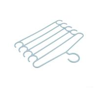 5-Layer Plastic Hanger Closet Organiser 38cm Space-Saving Multi-Purpose
