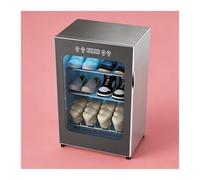 5-Layer Shoe Dryer & Deodorizer 60°C Fast Drying Cabinet Boot Warmer for Wet Sneakers Shoes(Three floors)