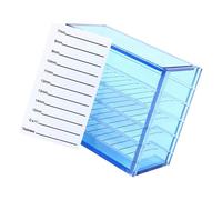 5 Layers Acrylic Eyelash Holder Case Lash Extension Transparent Lash Tray Organizer Eyelash Storage Box Cosmetic Makeup Storage Box