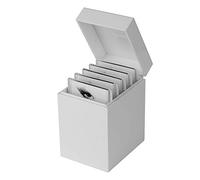 5 Layers Eyelash Extension Storage Box, False Eyelash Display Holder Case, Professional Makeup Organizer with Clamshell Design, Large Capacity Acrylic Container for Lash Artists an