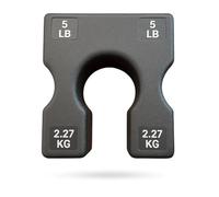 5 lb Weight Stack Add On - 5 Pound Weight Stack Adapter Plate for Home Gym & Exercise Machines, Add Resistance to Weight Stack, Incremental Weight Adjustments for Improved Strength Training Results