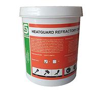 5 lbs. Refractory Coating Heat-Guard for Ceramic Fiber Insulation in Blacksmithing Forge - High-Temperature (3270°F) Heat-Guard for Propane Forge, Kiln, Smelting Furnace