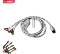 5 Lead ECG wire Gilding Snap for for CONTEC VET Patient Monitor CMS8000,CMS7000