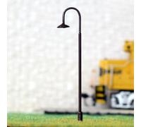 5 LED Street Lamps for Model Railway Layouts OO HO Scale with Resistor and Wiring 75mm Tall Lamp Posts