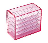 5 Levels Acrylic Clear False Eyelashes Organiser Case Cosmetic Make Up Storage Box for Transplantation of Eyelash Extension Eyelash Box False Organiser Case