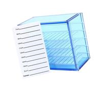 5 Levels Acrylic Clear False Eyelashes Organiser Case Cosmetic Make Up Storage Box for Transplantation of Eyelash Extension Eyelash Box False Organiser Case