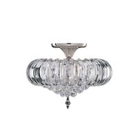 Ceiling Light Silver Sigma 5 54cm Chrome Searchlight 50004CC