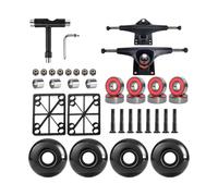 5" lightweight aluminum skateboard truck stability for long distance cruising and tricks Smooth ride skateboard truck