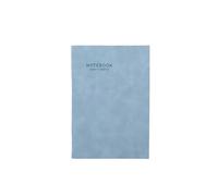 5 Literary Soft Notepad Business Meeting Minute Book -A5 Light Blue