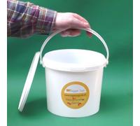 5 Litre Fermentation Vessel/Bucket/Bin with Grommet & airlock