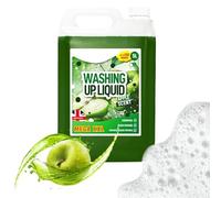 5 Litre Mega XXL Powerful Washing Up Liquid Apple Scented Dish Detergent (2)