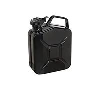 5 Litre Metal Jerry Can - Black - for Fuel Petrol Diesel etc