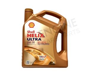 5 Litre Original Shell Helix Ultra Ect C2/C3 0W30 Engine 550046305 Sn Api Kit