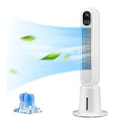 5 Litre Portable Tower Fan Air Cooler with 3 Fan Speeds and Ioniser,Water Level Indicator & Swing Function,65 W,Ideal for Homes & Offices-Machine A (Machine A)
