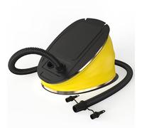 5 Litre Powerful Foot Pump with 2 Nozzles for All Inflatables Lightweight Manual Air Bed Sturdy Compact Foot Pumps Airbed for Inflatables Air Mattress