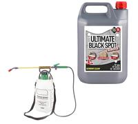 5 Litre Ultimate Black Spot Remover For Extreme Cleaning Complete With 5 Litre Pressure Sprayer