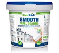 (5 Litres, Devon Cream) Wall Coating - Matt Finish - Smooth Masonry Paint - 15 year Guarantee