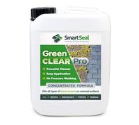 (5 Litres) SmartSeal Green Clear Pro - Powerful Green Algae Remover - Easy To Apply Best Mould, Lichen & Black Mould Remover - Roof Cleaner & Driveway Cleaner