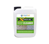 (5 Litres) Smartseal Roof Clean Xtreme - Powerful, Fast Acting Roof Cleaner - Concentrated Organic Growth Killer For Concrete, Slate And Clay Roof Tiles