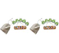 5 Little Speckled Frogs Nursery Rhyme Finger Puppet (Pack of 2)