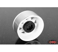5 lug Stamped 1.9" Beadlock Steel Wheel Hex Hubs Adaptor Mounting BLACK Z-S0734