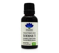 5% Lugol's Iodine Solution 30ml by Innovative Naturopathics - Alcohol-Free, Vegan, 600 Drops, Amber Glass Bottle