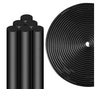 5 M Backer Rod 1/8 Inch Black Rubber Caulk Saver Foam Backer Rod Concrete Expansion Joint Filler for Gaps and Joints 3mm Diameter x 5m Length