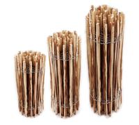 5 m Picket fence 60 cm high Slat set width 4-6 cm Garden fence Chestnut fence ma