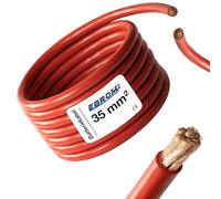 5 m Red Battery Cable H07 V-K 35 mm² - Car Battery Cable - 100% OFC Copper - 5m (5m) 35mm2